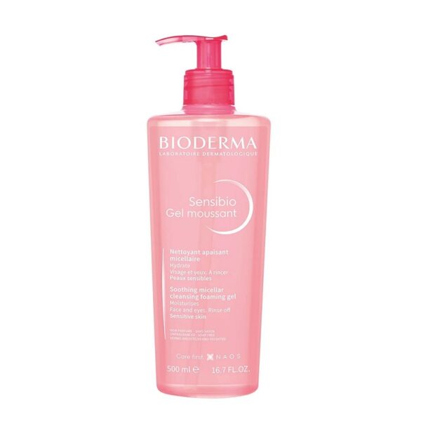 ژل شست و شو مناسب پوست های خشک و حساس 500 میل بایودرما BIODERMA