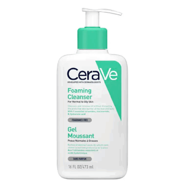 ژل شست و شوی مناسب پوست چرب و مختلط 473 میل سراوی CeraVe