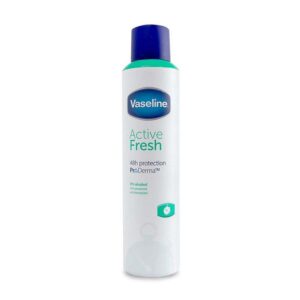 اسپری دئودرانت بدن Active Fresh وازلین Vaseline