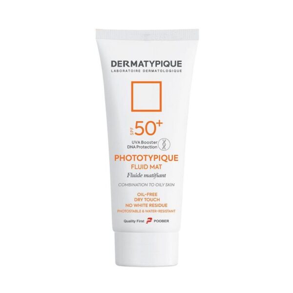 فلویید ضد آفتاب بی رنگ پوست چرب +SPF50 فتوتیپیک درماتیپیک DERMATYPIQUE - Image 2