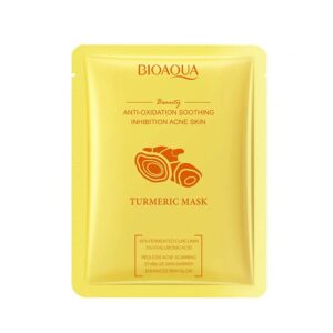 ماسک ورقه ای زردچوبه و آنتی اکسیدان بایوآکوا BIOAQUA