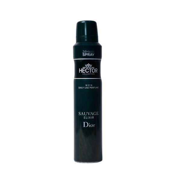 اسپری دئودورانت بدن مردانه SAUVAGE ELIXIR هکتور HECTOR