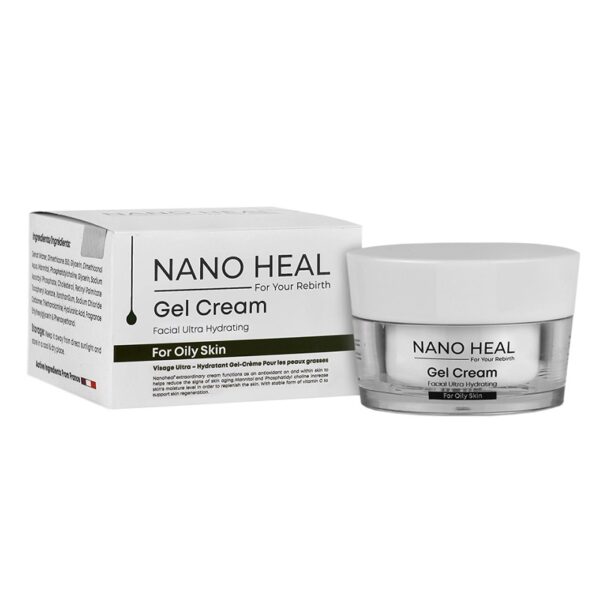 ژل کرم آبرسان مناسب پوست چرب نانوهیل NANOHEAL