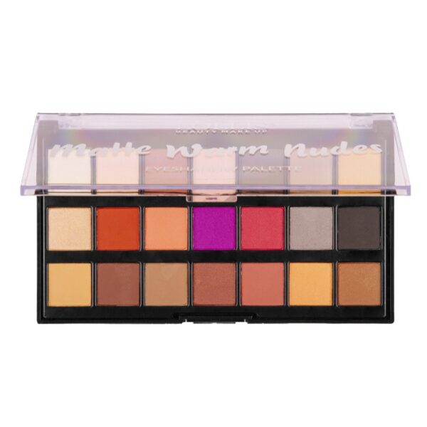 پالت سایه 21 رنگ matte Warm nudes لولیس LOLLIS - Image 2