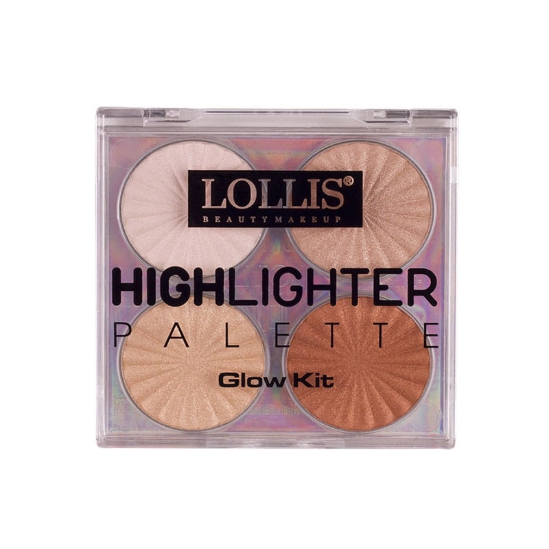 پالت هایلایتر 4 رنگ لولیس LOLLIS