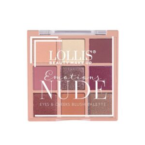 پالت سایه 9 رنگ NUDE لولیس LOLLIS