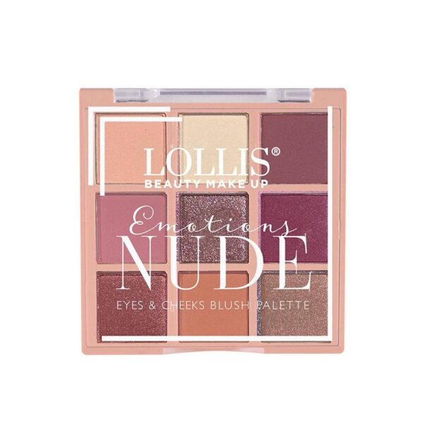پالت سایه 9 رنگ NUDE لولیس LOLLIS