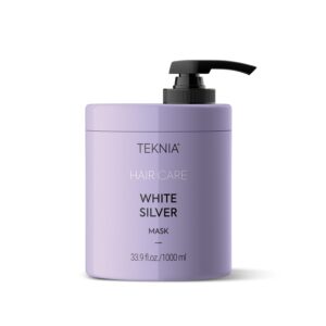 ماسک تازه کننده رنگ بنفش Teknia مدل white silver حجم 1000 میل لاکمه LAKME