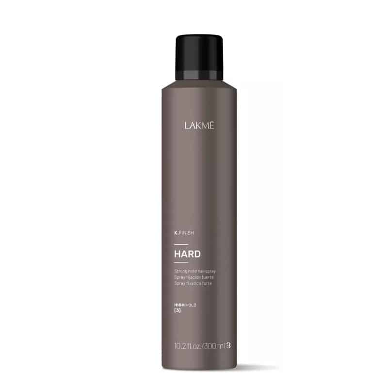 اسپری نگه دارنده قوی مو سری K.Finish مدل hard حجم 300 میل لاکمه LAKME
