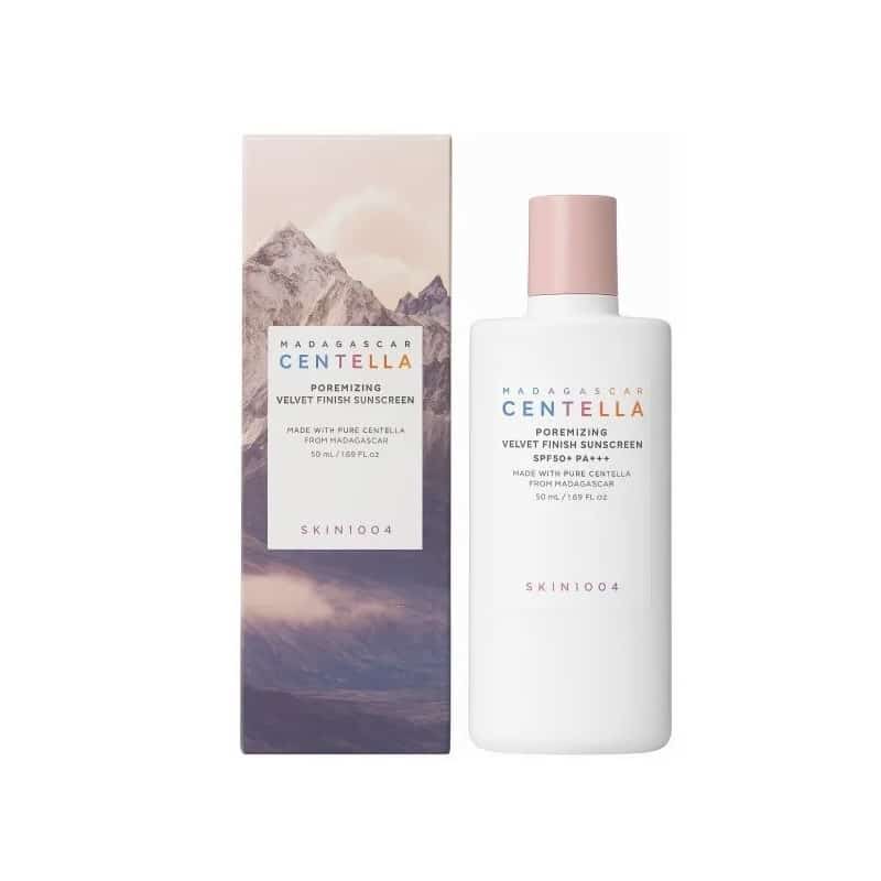 ضد آفتاب مات کننده وجمع کننده منافذ رنگی سنتلا CENTELLA