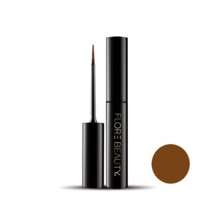 خط چشم نمدی قهوه ای فلور بیوتی FLORE BEAUTY