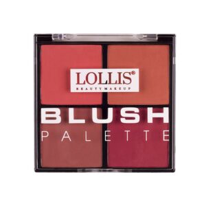 پالت رژگونه 4 رنگ 02 لولیس LOLLIS