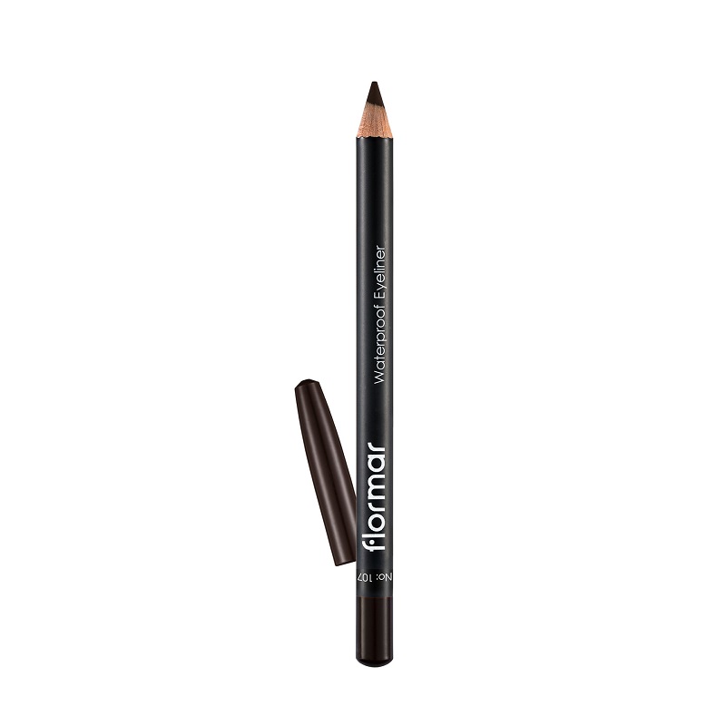 مداد چشم قهوه ای 107 فلورمار flormar