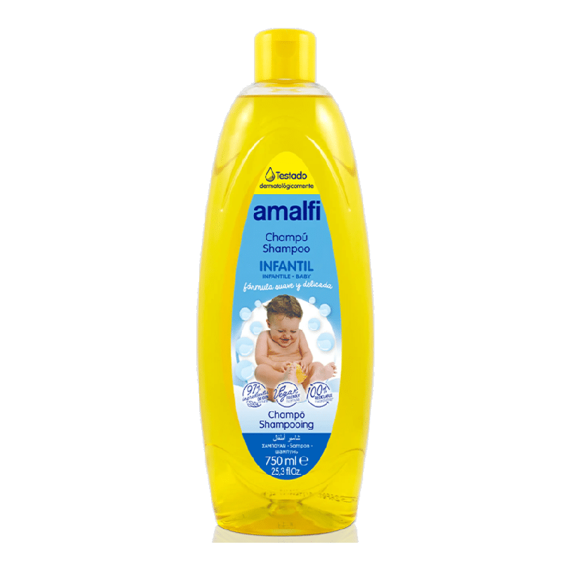 شامپو کودک 750 میل آمالفی amalfi