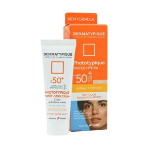 کرم ضد آفتاب بژ روشن پوست خشک +SPF50 فتوتیپیک درماتیپیک DERMATYPIQUE