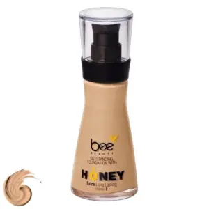 کرم پودر پمپی حاوی عسل 120 بی بیوتی bee BEAUTY