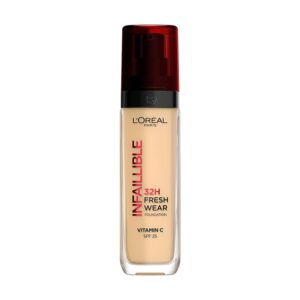 کرم پودر مناسب پوست های خشک تا نرمال پمپی 130 لورال LOREAL