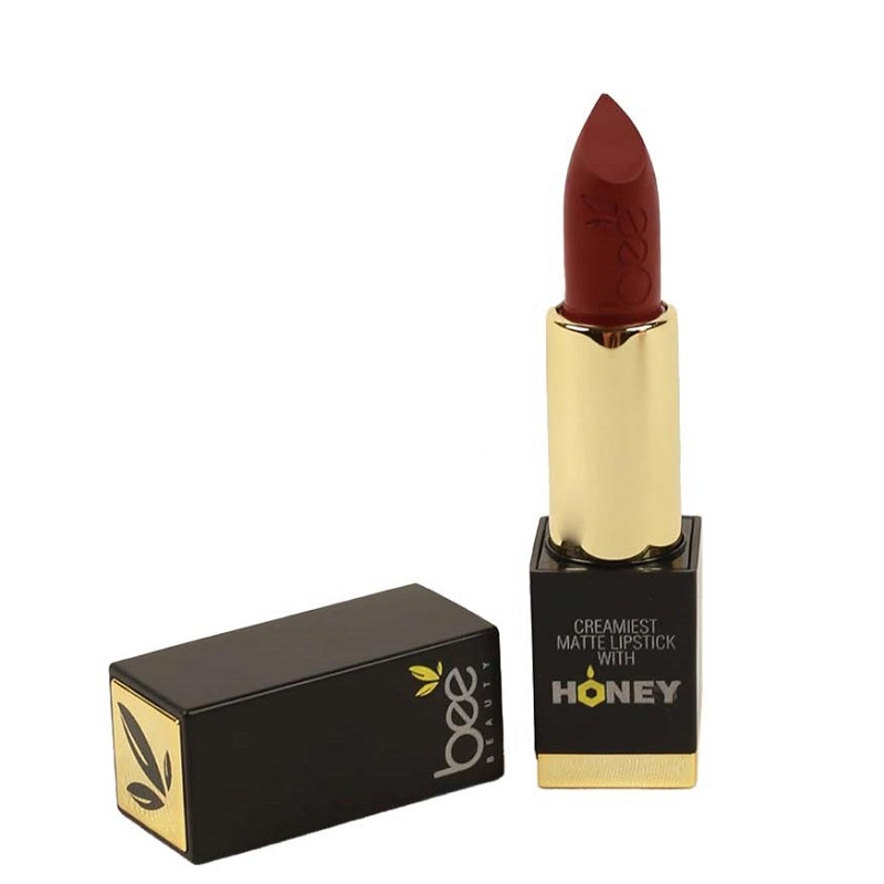 رژ لب جامد مات 907 بی بیوتی Bee beauty