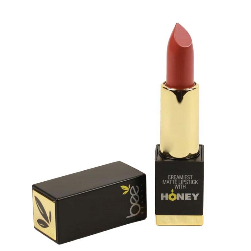 رژ لب جامد مات 908 بی بیوتی Bee beauty
