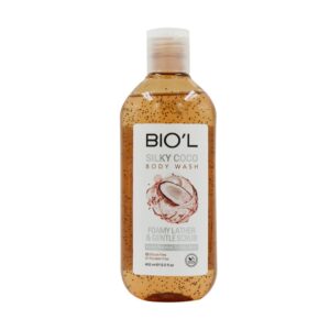 شامپو بدن ژلی سیلکی کوکو 400 میل بیول BIOL