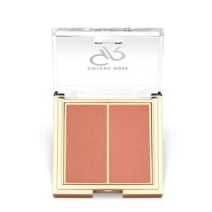 رژگونه دو رنگ آیکونیک 04 SOFT PINK گلدن رز GOLDEN ROSE