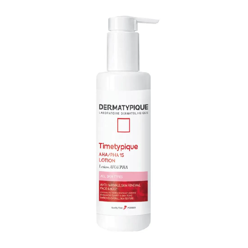 لوسیون لایه بردار حاوی آلفاهیدروکسی اسید و پلی هیدروکسی اسید 15% درماتیپیک DERMATYPIQUE