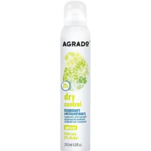 اسپری دئودرانت بدن dry control آگرادو AGRADO
