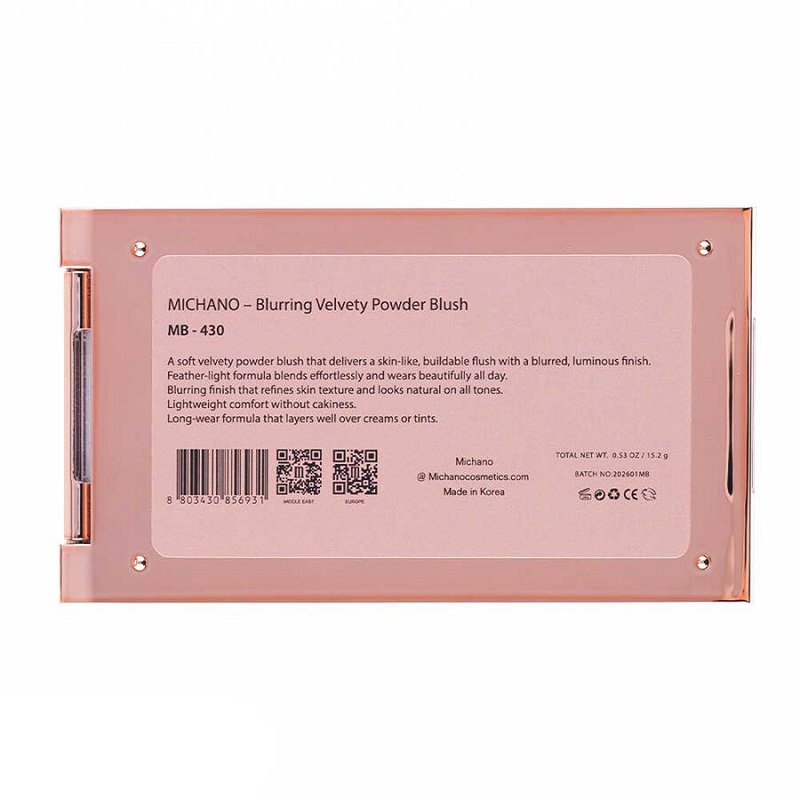 پالت رژگونه MB-430 میچانو michano - Image 3