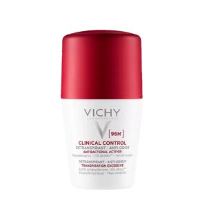 مام رول ضد تعریق زنانه کلینیکال 96 ساعته CLINICAL CONTROL ویشیVICHY