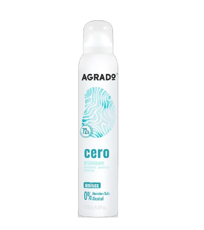 اسپری دئودرانت بدن cero آگرادو AGRADO