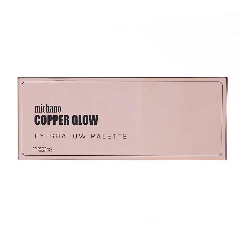 پالت سایه 12 رنگ COPPER GLOW میچانو michano - Image 2