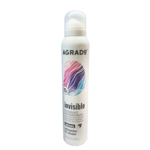 اسپری دئودرانت بدن زنانه invisible آگرادو AGRADO