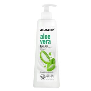 لوسیون بدن (بادی میلک) آلوئه ورا 400 میل آگرادو AGRADO