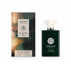 عطر ادوپرفیوم مردانه 50 میل AMVAGE PORPES لاکچری آکوا LUXURY AQVA