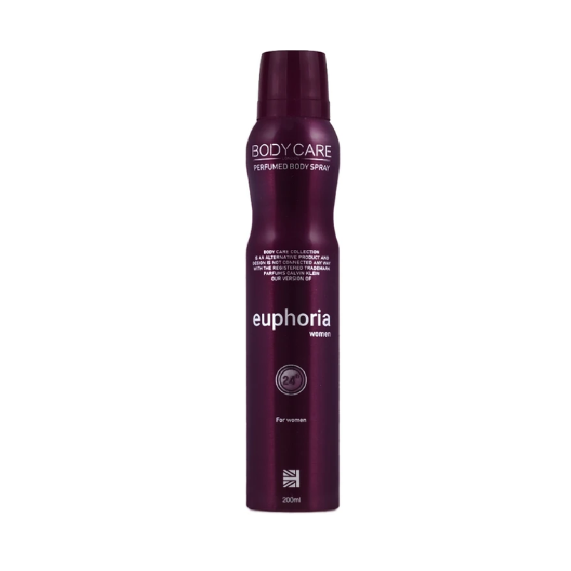 اسپری خوشبو کننده بدن زنانه euphoria حجم 200 میلی لیتر بادی کر BODY CARE