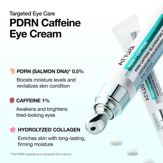 کرم دور چشم PDRN و کافئین آنوا Anua - تصویر 3