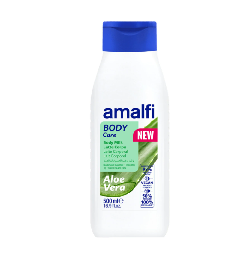 شیر بدن 500 میل آلوئه ورا آمالفی amalfi